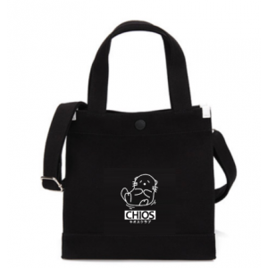 CHIOS CLUB -  BAG3944 Canvas bag BLACK 黑色